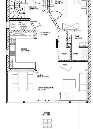 Fliess Paradies Mit Blockbohlensauna Holiday home Leipe