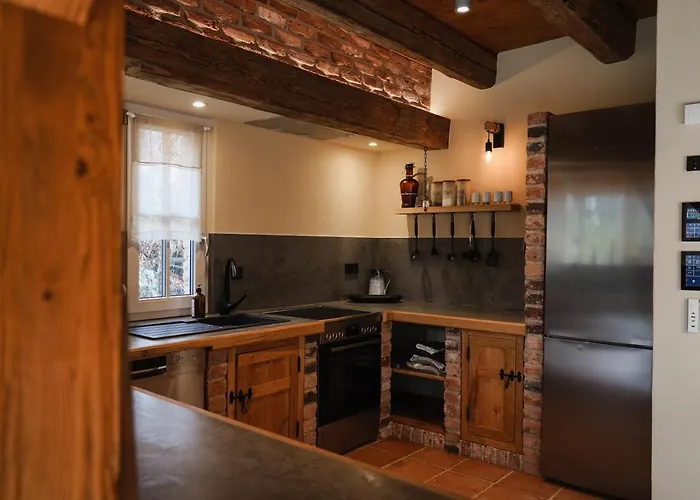 度假居 Ferienhaus Fliess Paradies Mit Privatem Saunahaus - Leipe, Spreewald Leipe