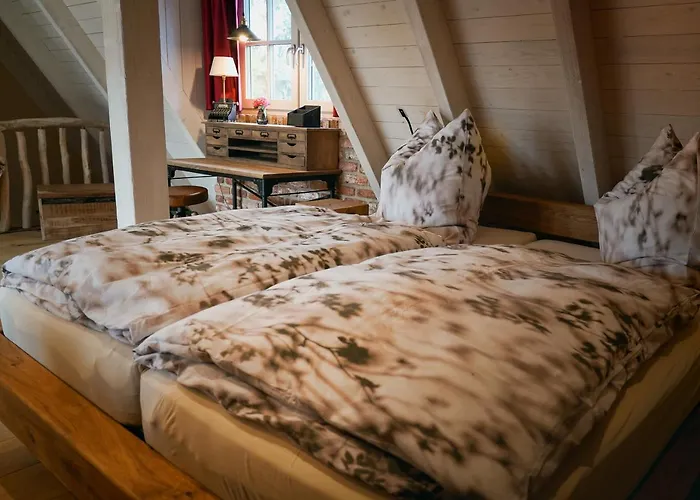 度假居 Ferienhaus Fliess Paradies Mit Privatem Saunahaus - Leipe, Spreewald *